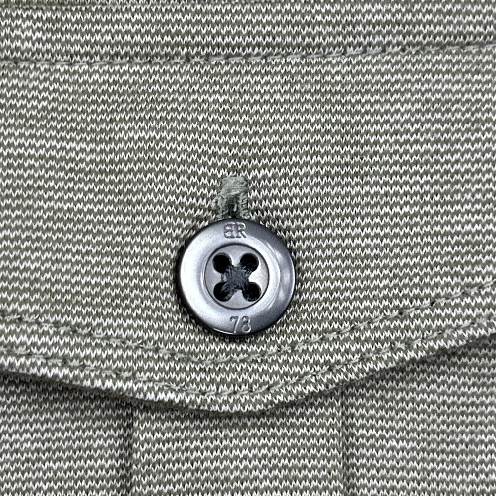 Banana Republic‎ Mens Small Green Three Button Polo